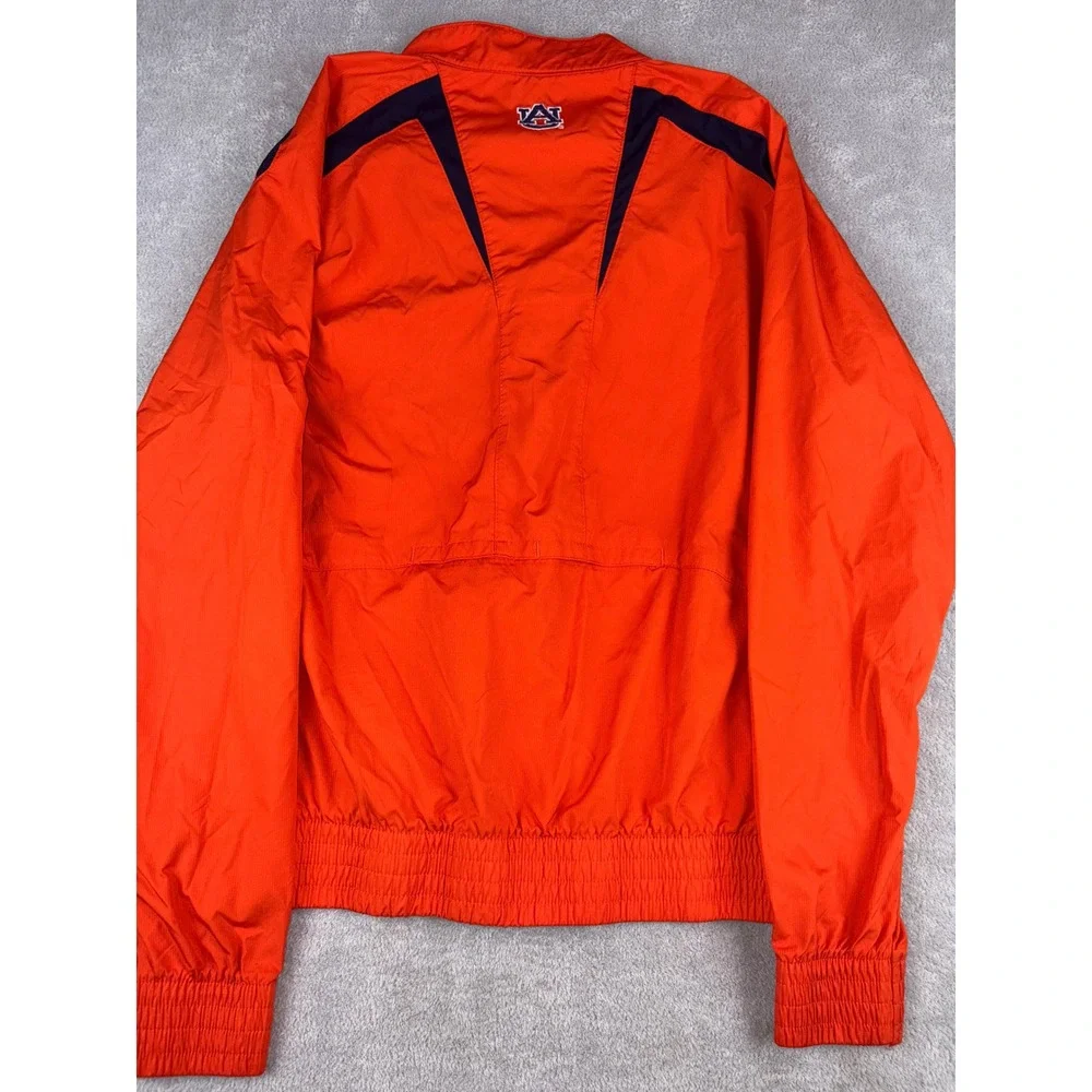 Nike Auburn Tigers Windbreaker Jacket Orange Blue Kids Medium‎ Full Zip